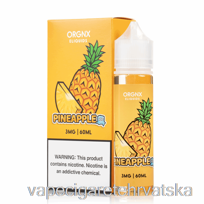 Vape Cigareta Ledeni Ananas - Orgnx E-tekućina - 60ml 0mg